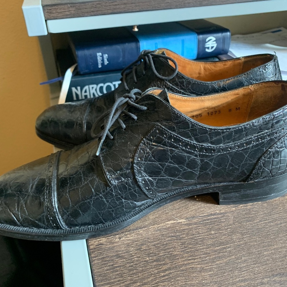 Italian leather shoes